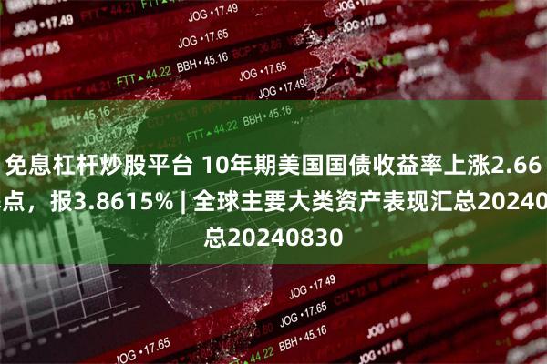 免息杠杆炒股平台 10年期美国国债收益率上涨2.66个基点，报3.8615% | 全球主要大类资产表现汇总20240830