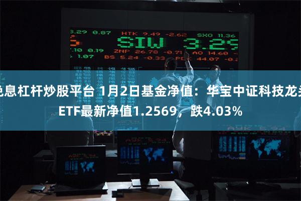 免息杠杆炒股平台 1月2日基金净值：华宝中证科技龙头ETF最新净值1.2569，跌4.03%